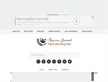 Tablet Screenshot of anncoojournal.com